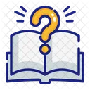 Quiz Book Trivia Questions Icon