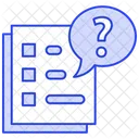 Quiz Test Questions Icon