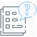 Quiz Test Questions Icon