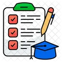 Quiz paper  Icon