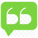 Quotation Quote Reference Icon