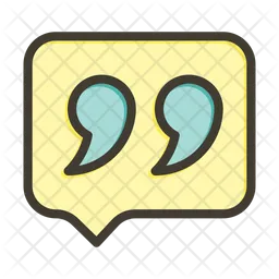 Quotation  Icon