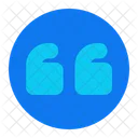 Quotation Marks Quote Feedback Icon