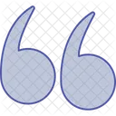 Quotation Marks Quote Type Icon