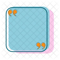 Quote box  Icon