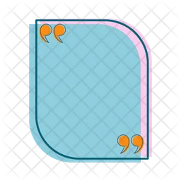 Quote box  Icon