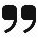 Quote Down Icon