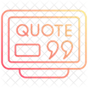 Quote  Icon