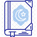Quran Islamic Scripture Holy Book Icon