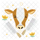 Qurbani Cow Sacrifice Icon