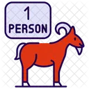 Qurbani pour une personne  Icône