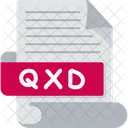 Qxd Fichier Qxd Format Qxd Icône
