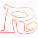 R Alphabet Text Symbol