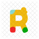 R Alphabet Letter Icon