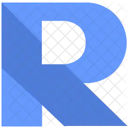 R alphabet  Icon