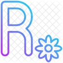 R Symbol Icon