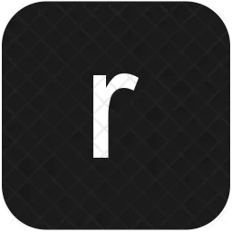 Buchstabe R  Symbol