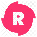 R Alphabet Letter Icon