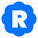 R Alphabet Letter Icon