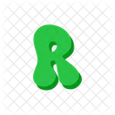 R Alphabet Letter Icon