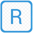 Key R Upper Icon