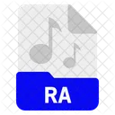 Ra File Format Icon