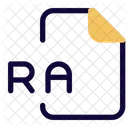 Ra Fille Audio File Audio Format Icon