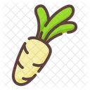 Rábano  Icono