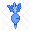 Rabano Vegano Vegetal Icono