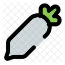 Rábano  Icono