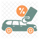 Rabatt Auto Preis Symbol