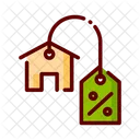 Rabatt Rabatt Auf Immobilien Rabatt Tag Icon