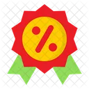 Rabattabzeichen  Symbol