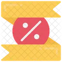 Rabatt-Banner  Symbol