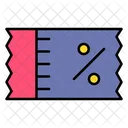 Rabattgutschein  Symbol