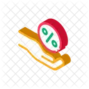 Investitionen Prozent Finanz Symbol