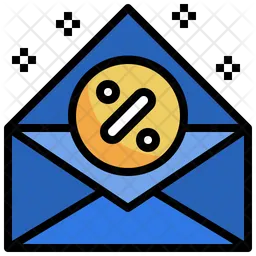 Rabatt-Mail  Symbol