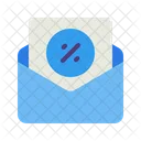 Rabatt-Mail  Symbol