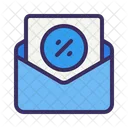 Rabatt-Mail  Symbol