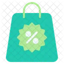 Rabatt tasche  Symbol