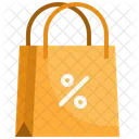 Rabatt tasche  Symbol