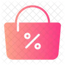 Rabatt tasche  Icon