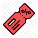 Rabattgutschein  Symbol