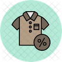 Rabattiertes T-Shirt  Symbol