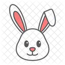 Rabbit Bunny Character Icon
