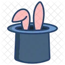 Rabbit Magic Hat Magic Cap Icon