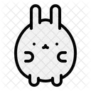 Fat Rabbit Icon