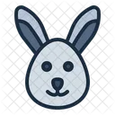 Rabbit Animal Head Icon