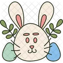 Spring Egg Rabbit Icon