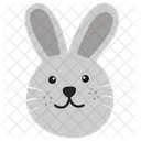 Rabbit Animal Face Animal Head Icon
